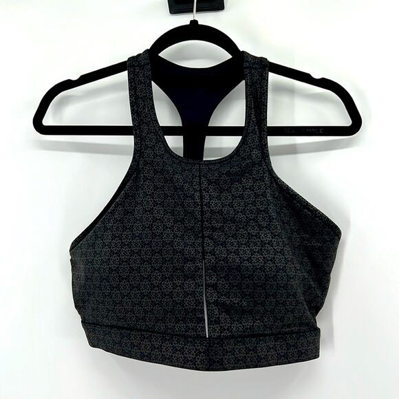 Zyia Active Black Flower Power Bra - Black - XXL - Picture 1 of 6